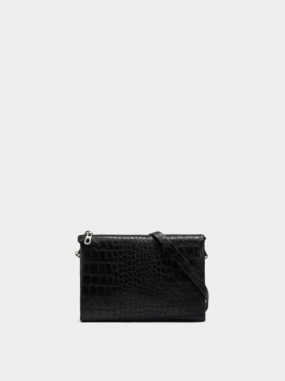 Crossbody Bag With Animal Embossing