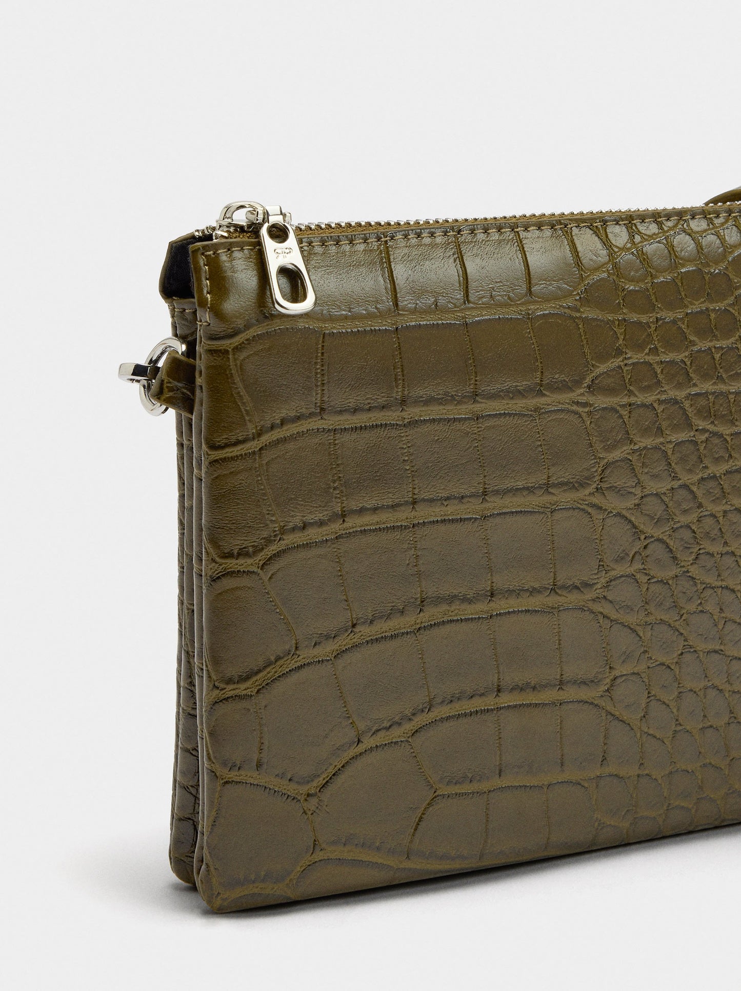 Crossbody Bag With Animal Embossing