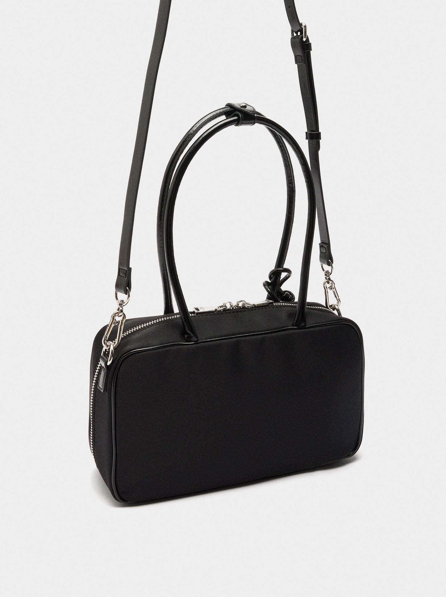 Nylon Bowling Bag With Pendant