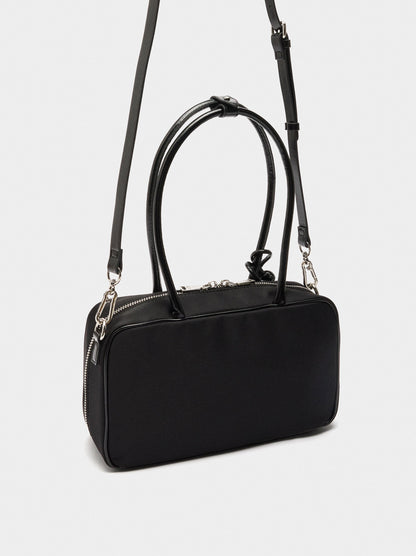 Nylon Bowling Bag With Pendant