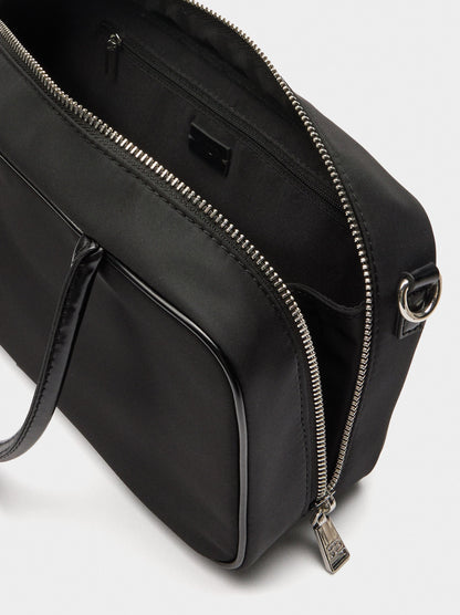 Nylon Bowling Bag With Pendant