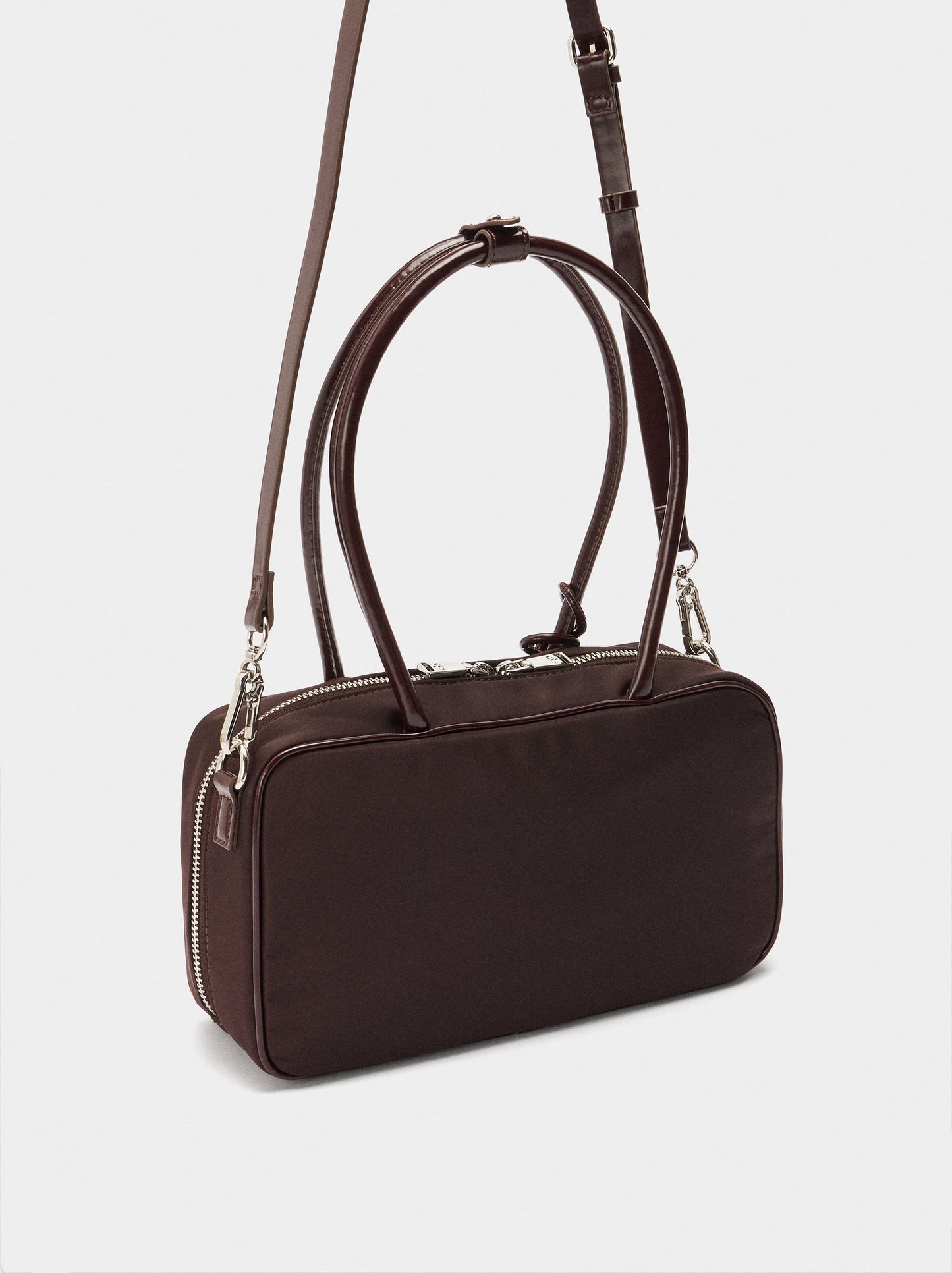 Nylon Bowling Bag With Pendant