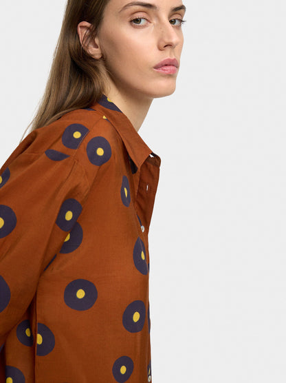 Shirt With Printed Circles