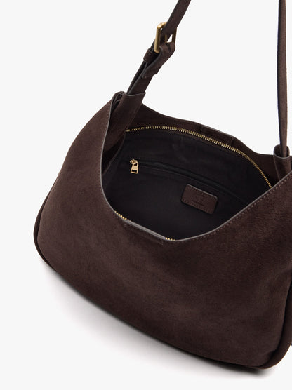 Shoulder Bag With Side Buckles