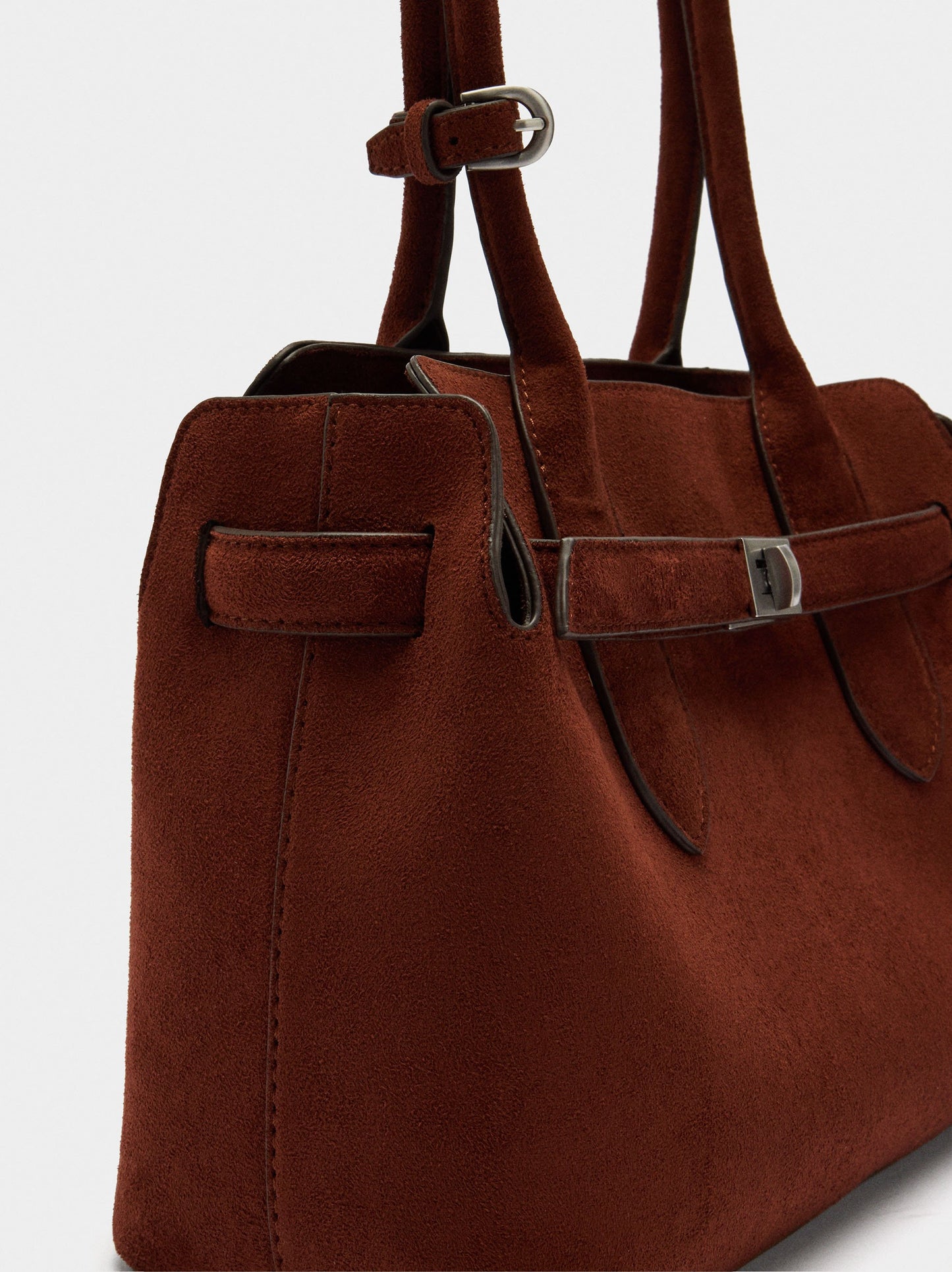 Tote Bag With Belt