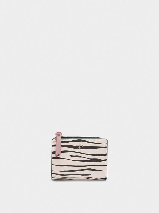 Printed Animal Wallet Xs