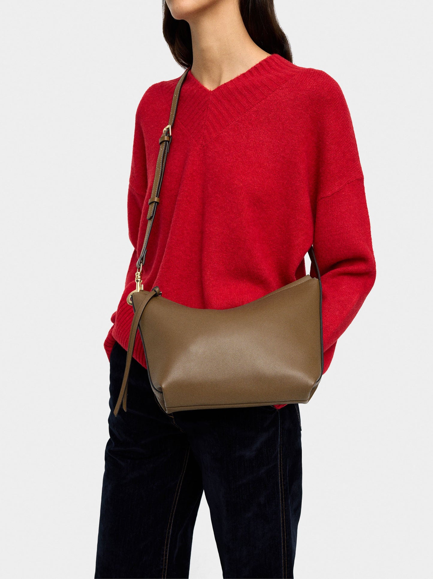 Plain Crossbody Bag