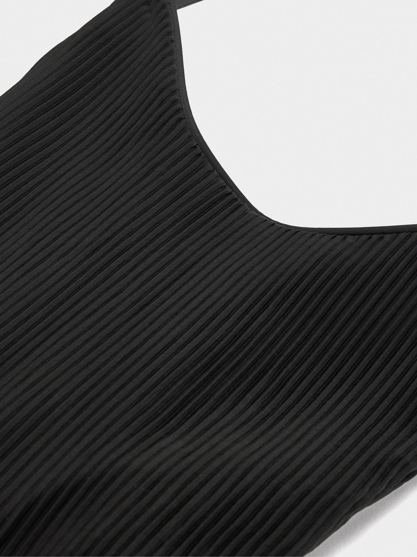 Nylon Shoulder Bag With Inner Pouch