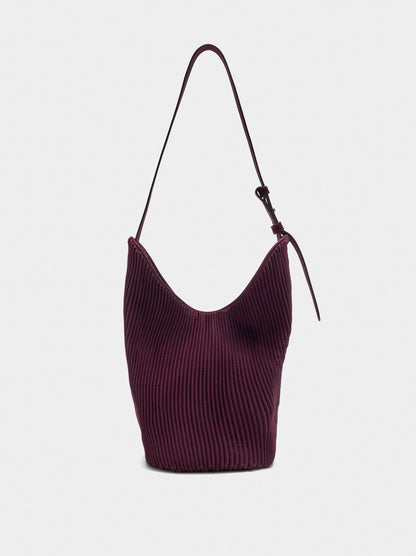 Nylon Shoulder Bag With Inner Pouch