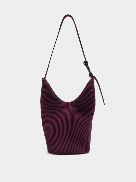 Nylon Shoulder Bag With Inner Pouch