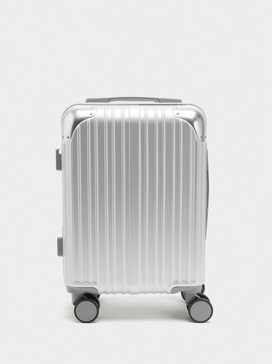Textured Travel Suitcase S