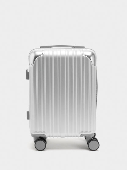 Textured Travel Suitcase S