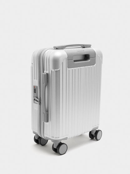 Textured Travel Suitcase S
