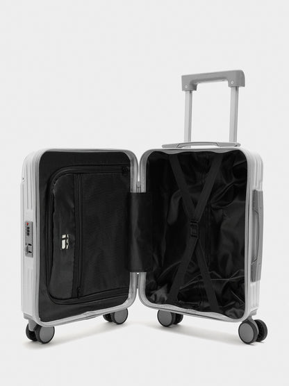 Textured Travel Suitcase S