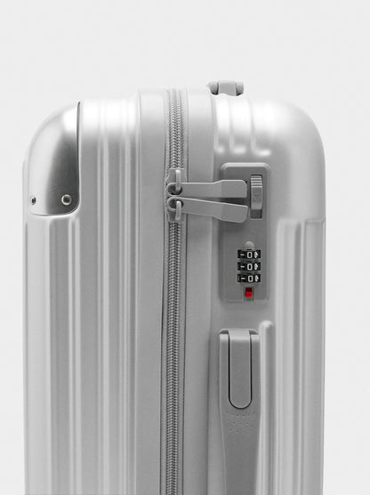Textured Travel Suitcase M