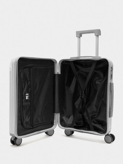 Textured Travel Suitcase M