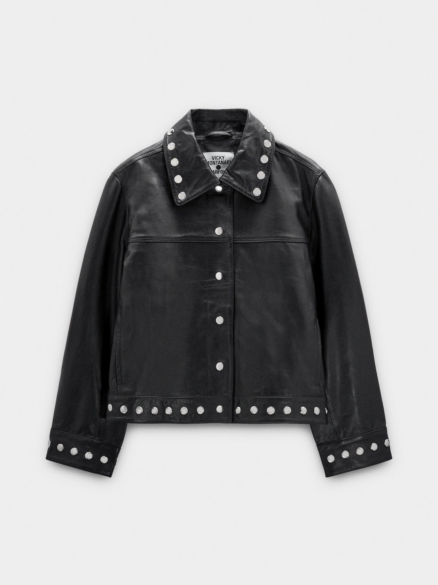 Leather Jacket With Studs