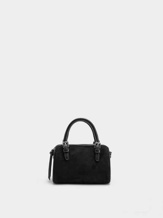 Leather-Effect Bowling Bag S