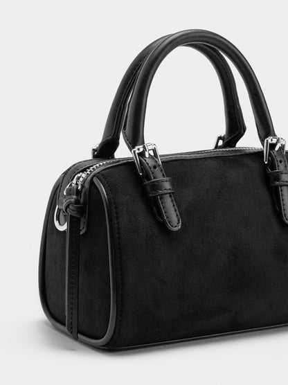 Leather-Effect Bowling Bag S
