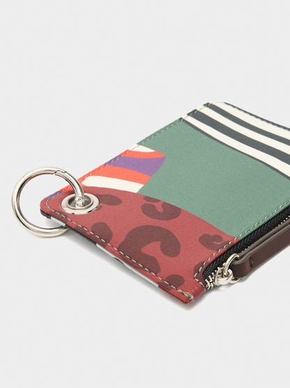 Shopper Bag With Soft Texture And Pendant