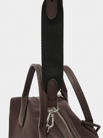 Soft Texture Tote Bag With Pendant