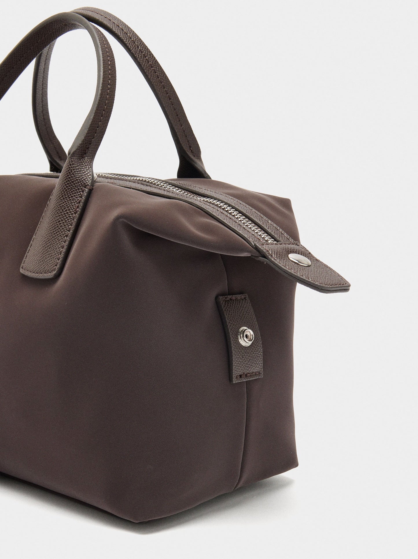 Soft Texture Tote Bag With Pendant