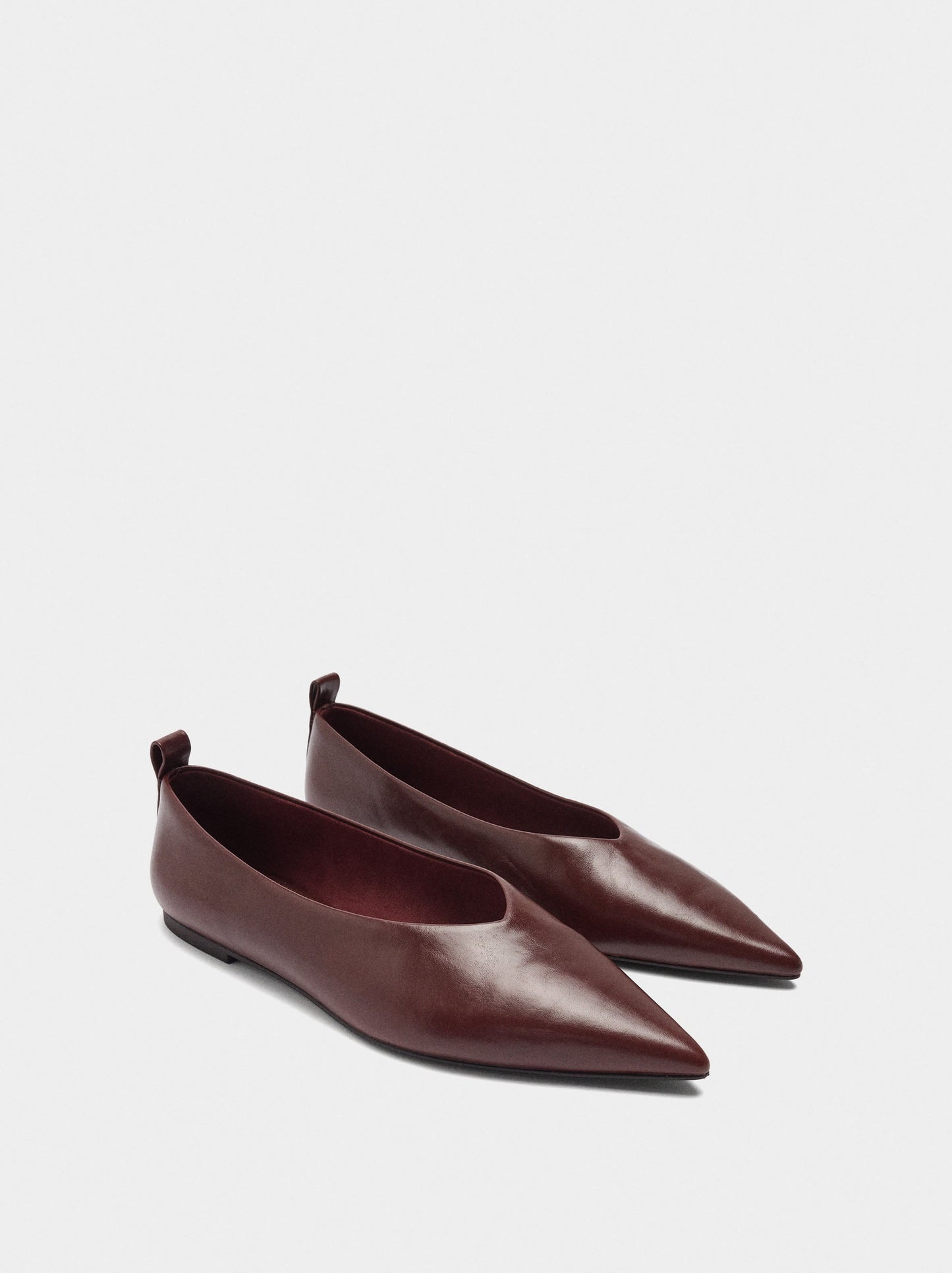 Leather Ballet Flats