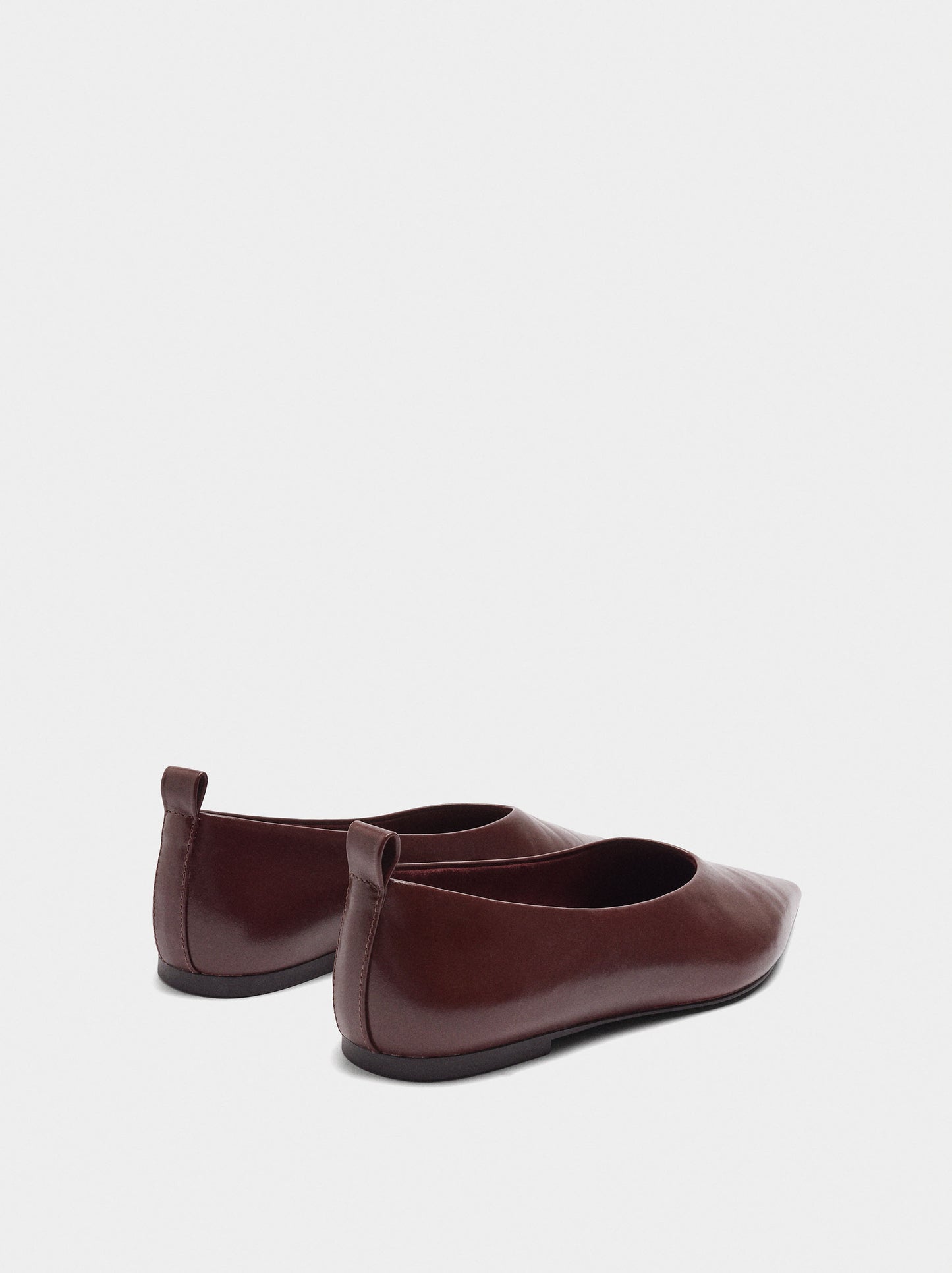 Leather Ballet Flats