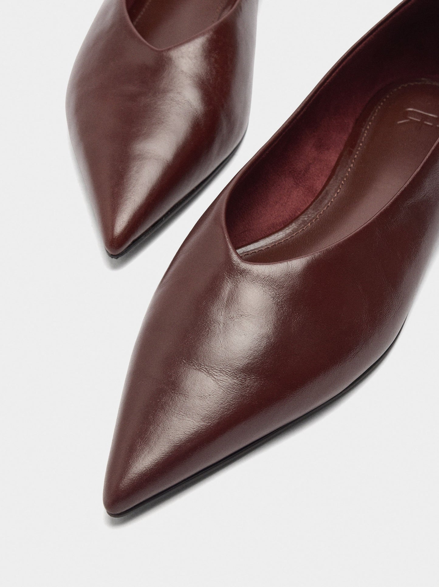 Leather Ballet Flats