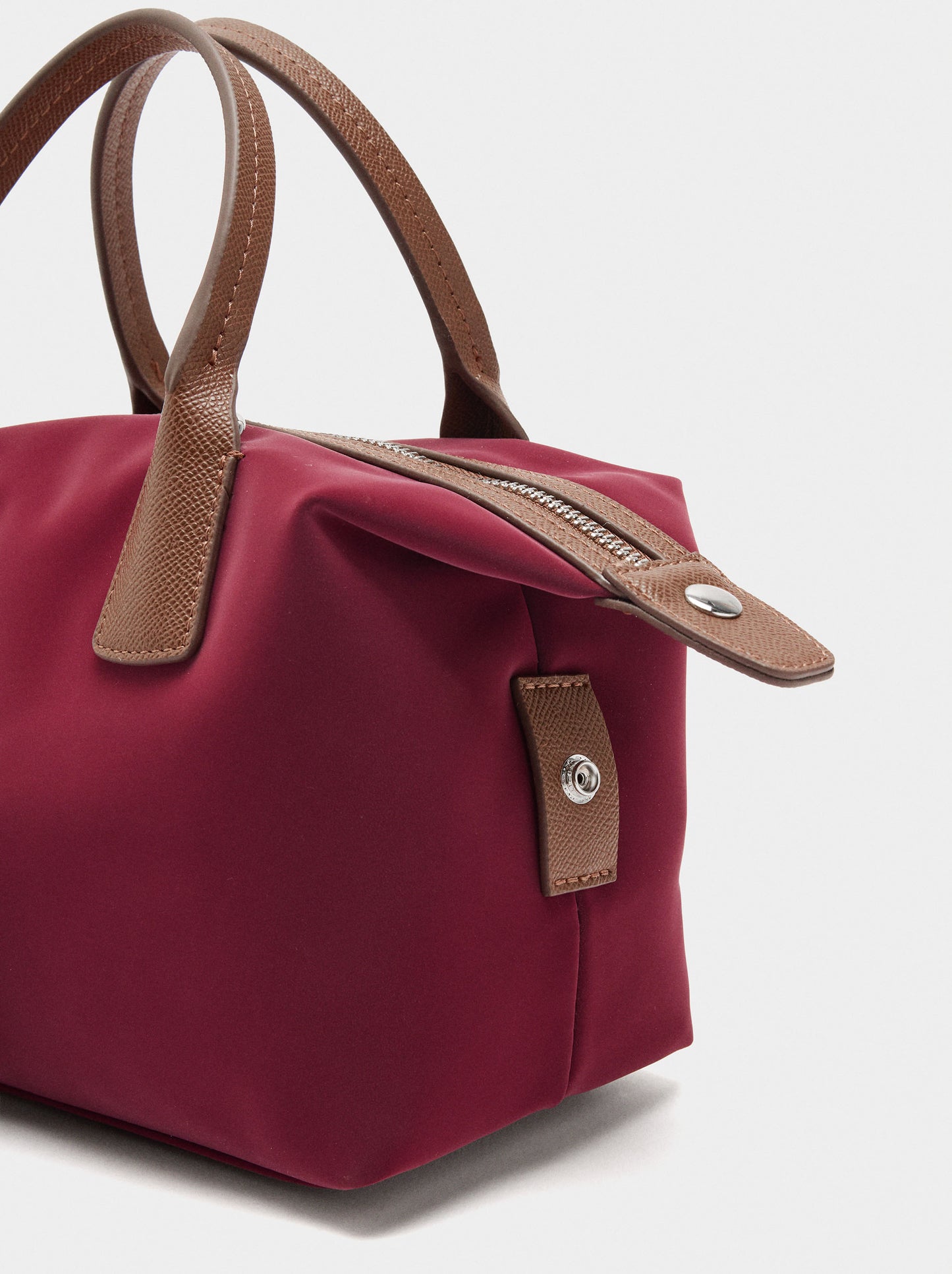 Soft Texture Tote Bag With Pendant