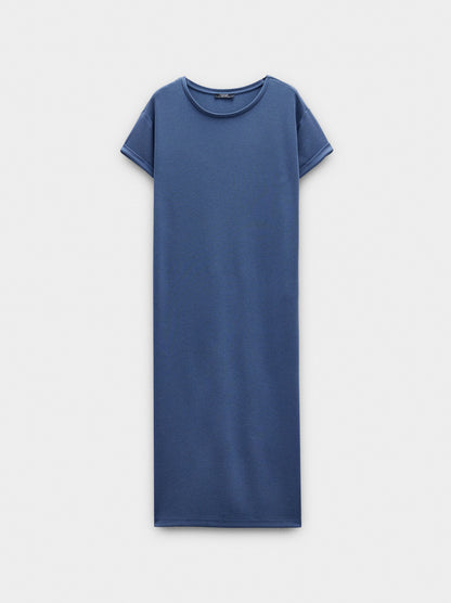 Plain Midi Dress