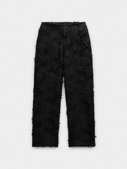 Trousers With Cotton Texture