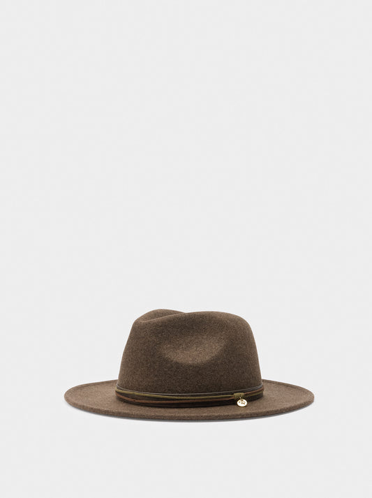 Wool Hat With Ribbons