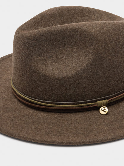 Wool Hat With Ribbons