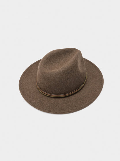 Wool Hat With Ribbons