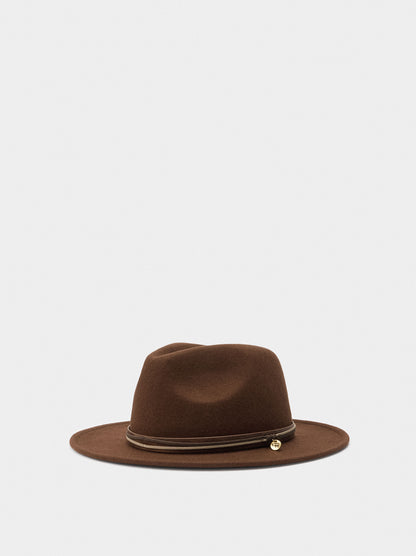 Wool Hat With Ribbons
