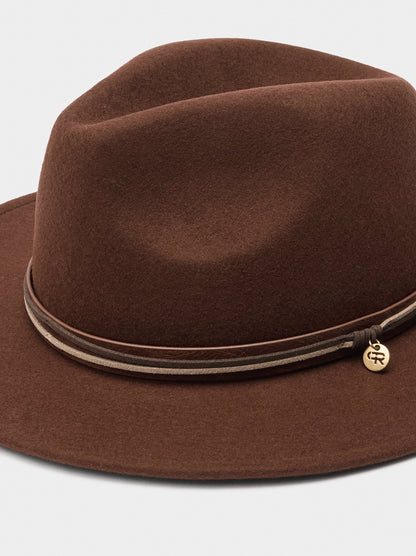Wool Hat With Ribbons