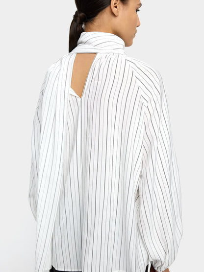 Blouse With Stripes