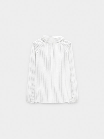 Blouse With Stripes