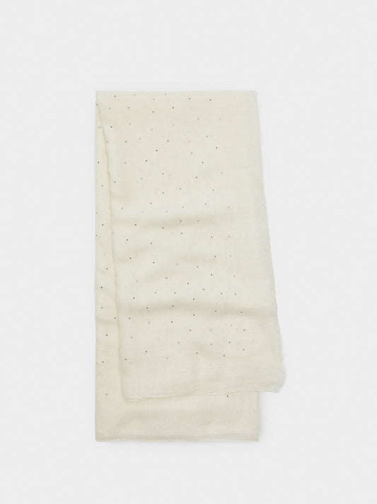 Ceremonial Scarf With Rhinestones