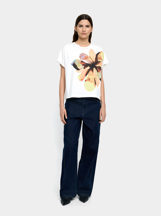 T-Shirt With Floral Print