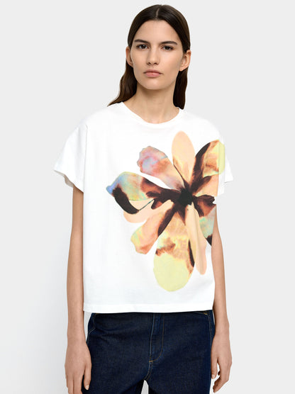T-Shirt With Floral Print