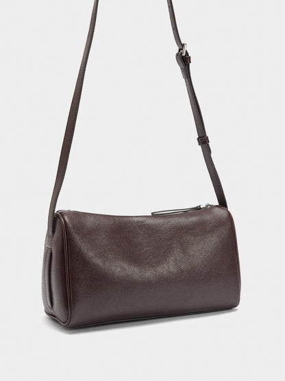 Crossbody Bag With Leather Details