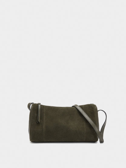 Crossbody Bag With Leather Details