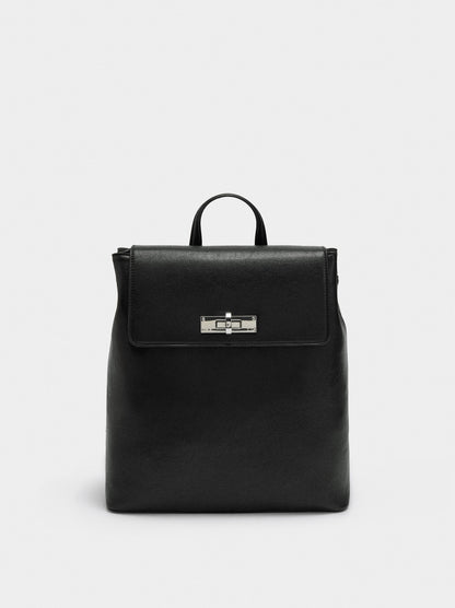 Backpack With Twist Closure