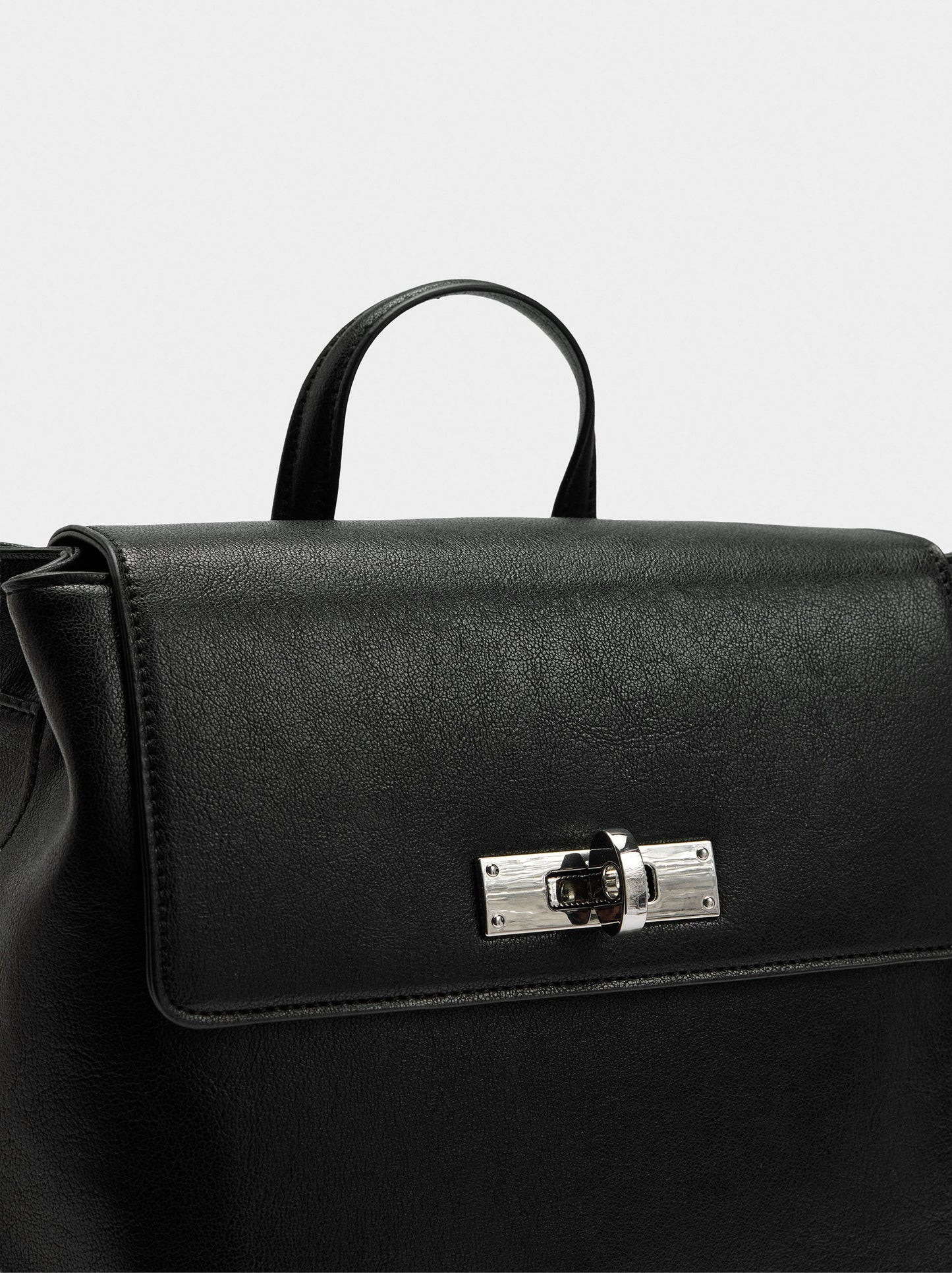 Backpack With Twist Closure