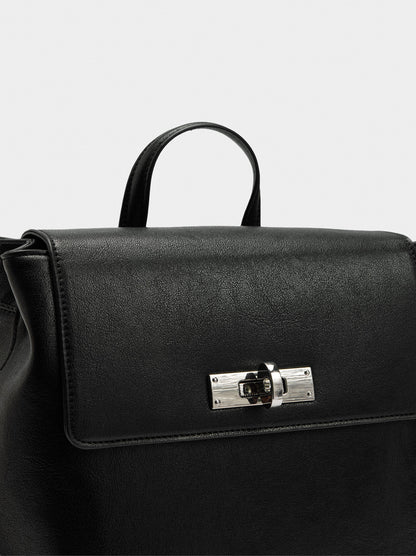 Backpack With Twist Closure