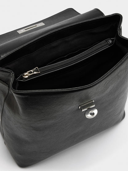 Backpack With Twist Closure