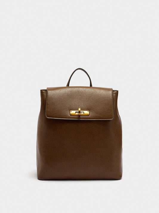 Backpack With Twist Closure