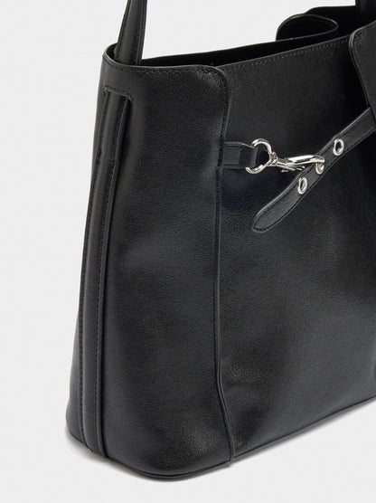 Bucket Bag With Side Folds